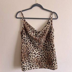 Leopard Print Tank Top